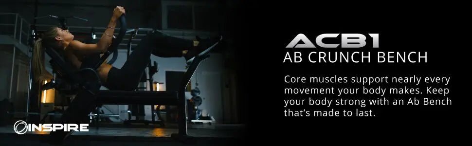 Core Strengthening Ab Bench for Home Gym with Built-In Weight/Exercise & Fitness Equipment for Core Strength Training