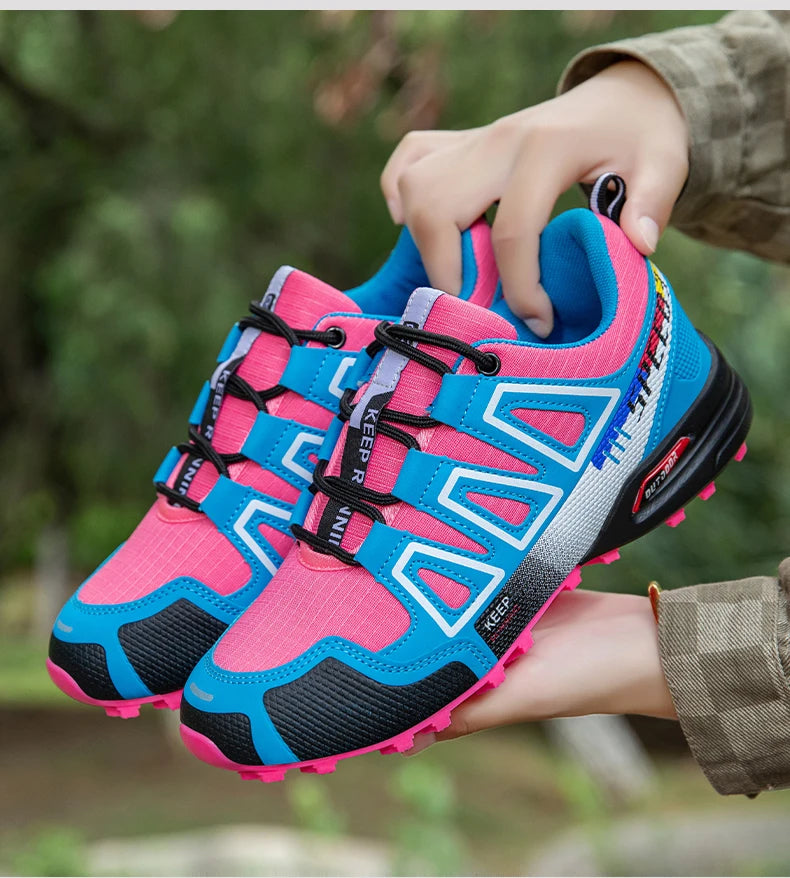Women's Hiking Shoes Waterproof Outdoor Sports Shoes Women's Walking/Travel Sports Shoes Bicycle Sports Shoes Running Shoes