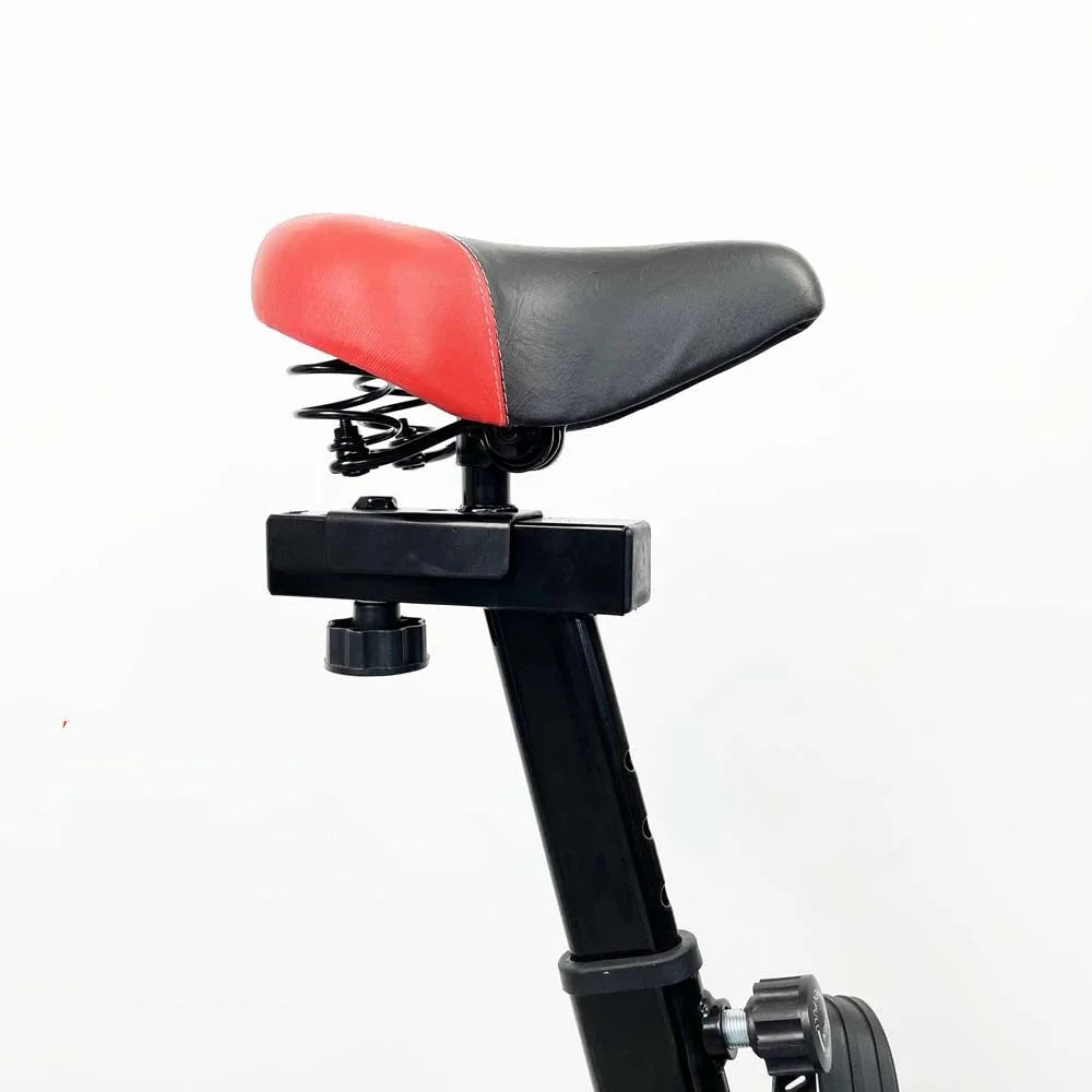 Silent Indoor Bike Home Exercise Equipment Adjustable/Spin Bike with Comfort Seat for Cardio Training