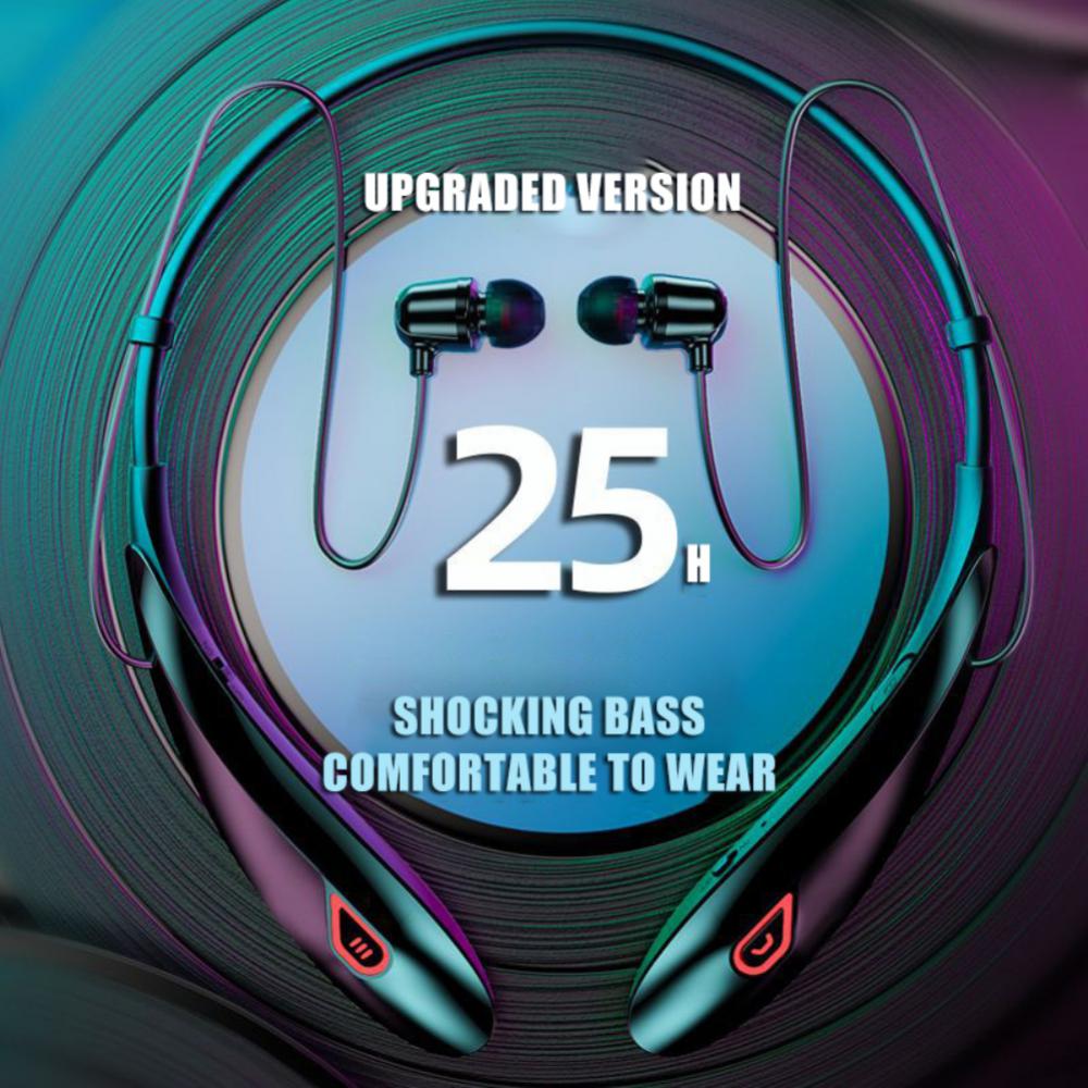 2023 New Y98 Handsfree Wireless Bluetooth/5.0 Earphones Neckband Headphones