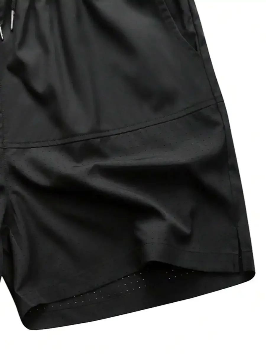 Men's Summer European & American Style Fitness Running Training/Outdoor Loose New Basketball 3-Inch Shorts Thin Sports Shorts