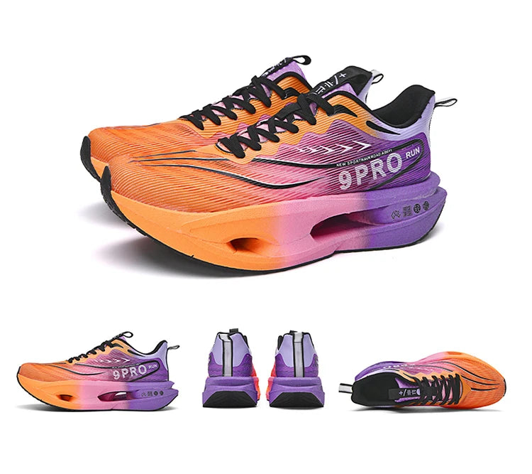 Men Running Shoes Cushion Stable Lightweight Sport Shoes Mesh Breathable/Casual Sneakers Women Non-slip Outdoor Athletic Shoes