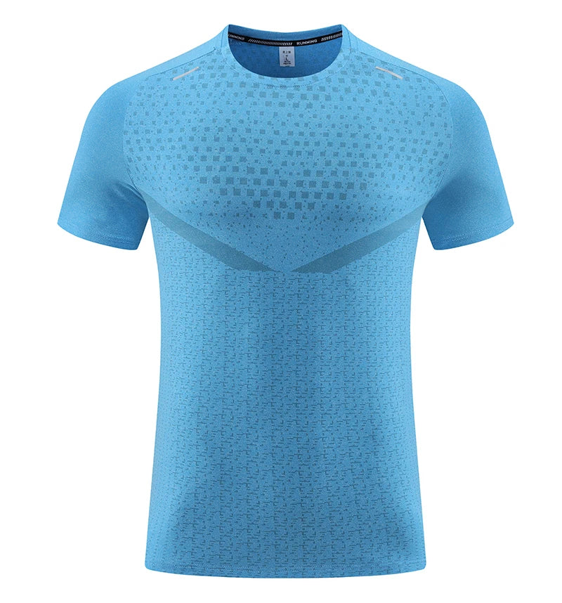 3D Print Gym Shirts Fashion Running Casual Outdoor Jogging/Breathable Workout Short Sleeves Quick Dry Training New Tee