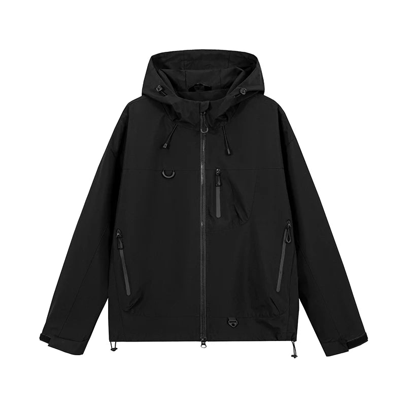 Autumn Sports Jacket Waterproof Windproof Jacket Men Women Outdoor/Sports Hiking Running Mountaineering Hooded Casual Sport Coat