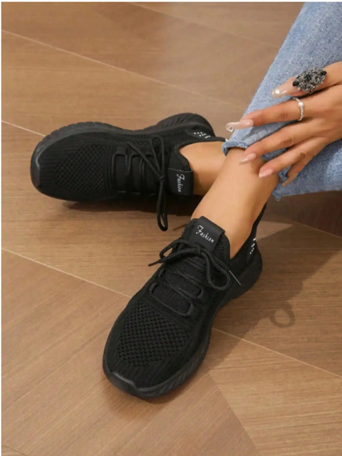 Women Comfort Knit Mesh Slip On Sneakers Lightweight Non Slip/Soft Sole Casual Shoes Daily Outdoor Workout Footwear