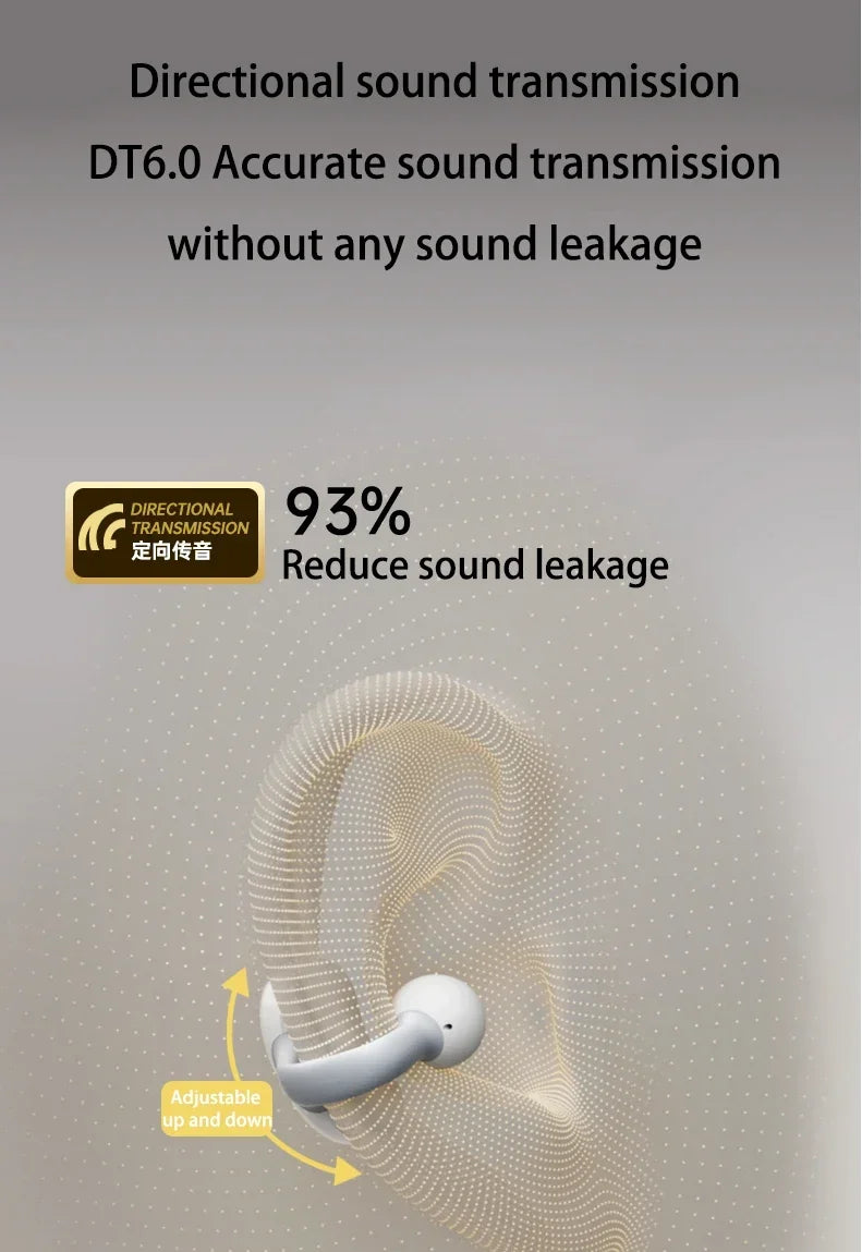 Acer OHR206 Clip-on OWS Bluetooth Ear phones IP5 Waterproof/Dolby Sound Quality AAC/SBC Wireless Sports Bluetooth 5.4 Headphones