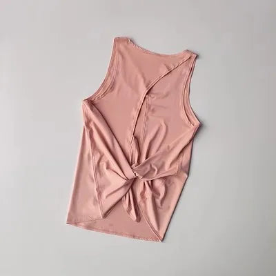 Women's Sleeveless Gym Shirts Tops Yoga Sports Vest Fitness/Loose Sport Shirts Female T-Shirts for Workout Exercise Tank Tops
