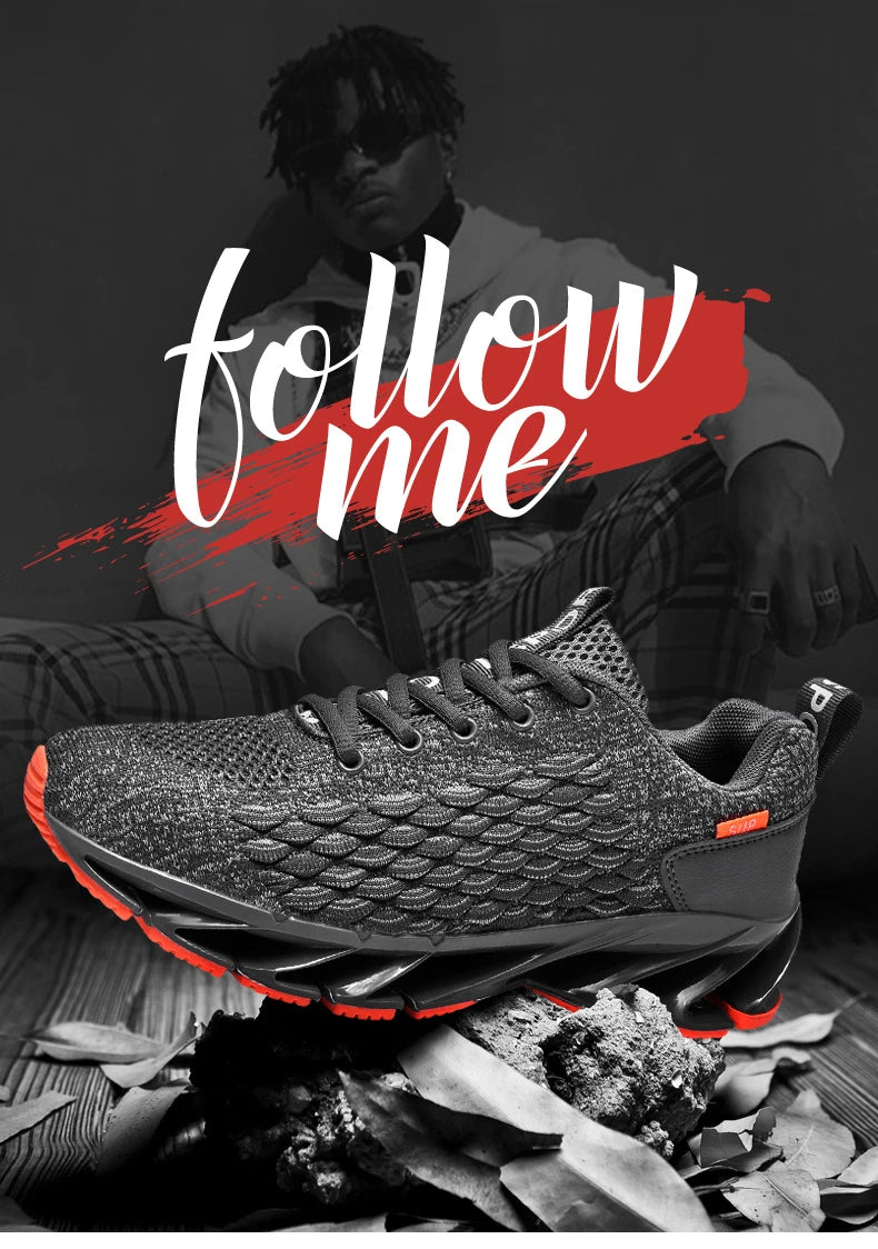 Fashion Men Running Shoes Comfort Men's Walking Sneakers Breathable/Casual Shoes Non-Slip Sports Shoes