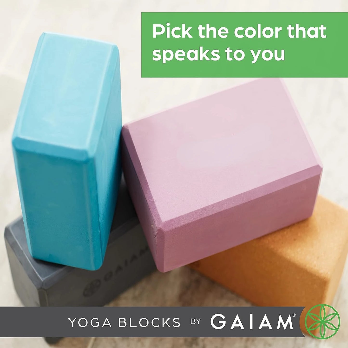 Premium Mint Green Non-Slip Yoga Block for Superior Stability and Comfort/Enhancing Balance with High-Quality Latex-Free