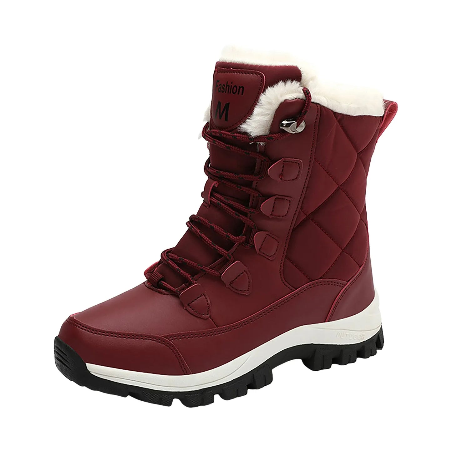 Winter Snow Boots For Women Casual High-Top Shoes/Northeast Big Size Female Outdoor Travel Tote Winter Boots