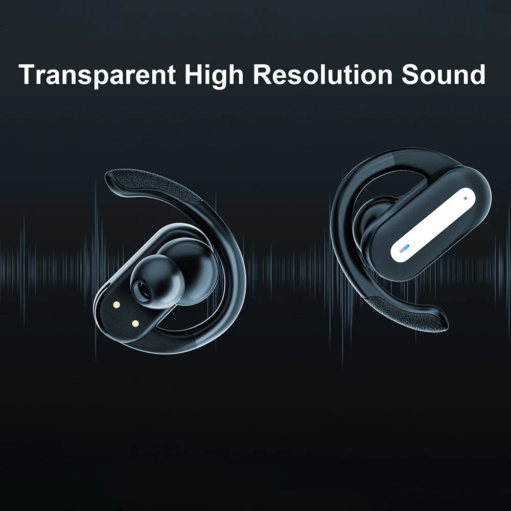 Mpow SP36 In-ear Bluetooth 5.4 Headphones Touch Control TWS Earphones/with Ear hook Wireless Sports Earphones 40 Hours Playtime