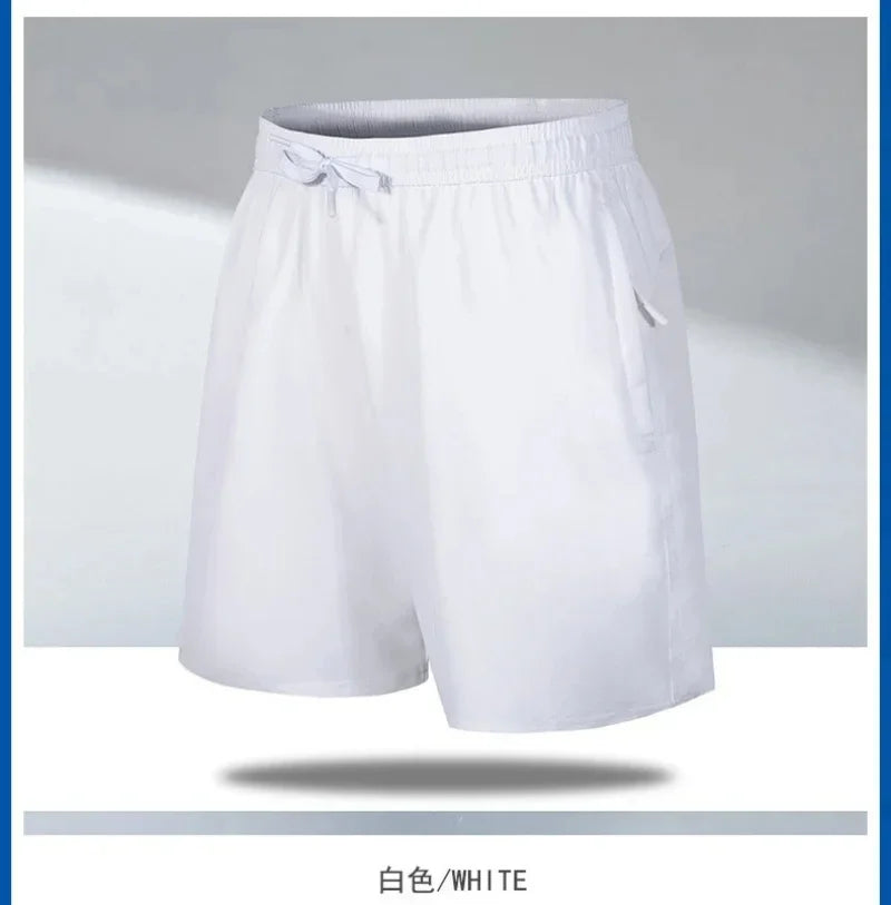 New Summer Men's Sport Shorts Male Breathable Tennis Shorts/Quick-Drying Trousers Outdoor Running Fitness Sportwear