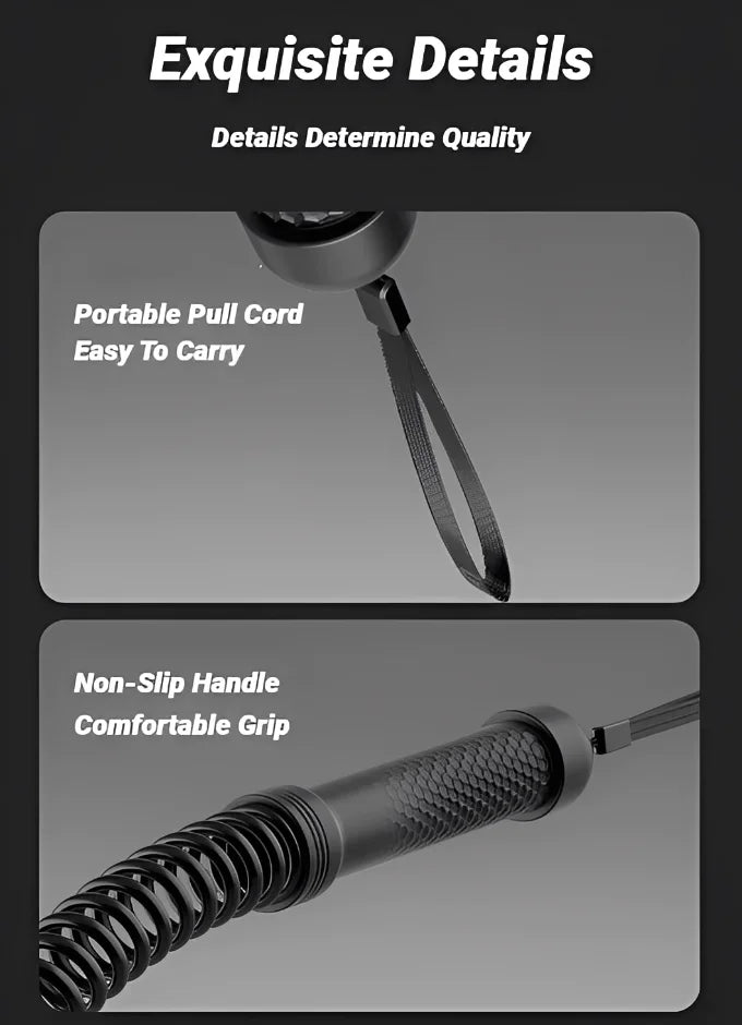 Portable Quiet Weighted Cordless Battle Ropes Space Saving Rope less/Fitness Equipment For Full Body Training Home Indoor