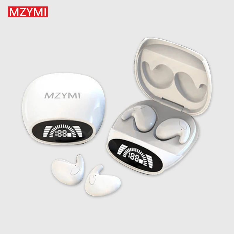 MZYMI Invisible Sleep Wireless Earphone MD528 TWS Bluetooth Earbuds/Noise Cancelling Headphones In Ear Sleeping Headset