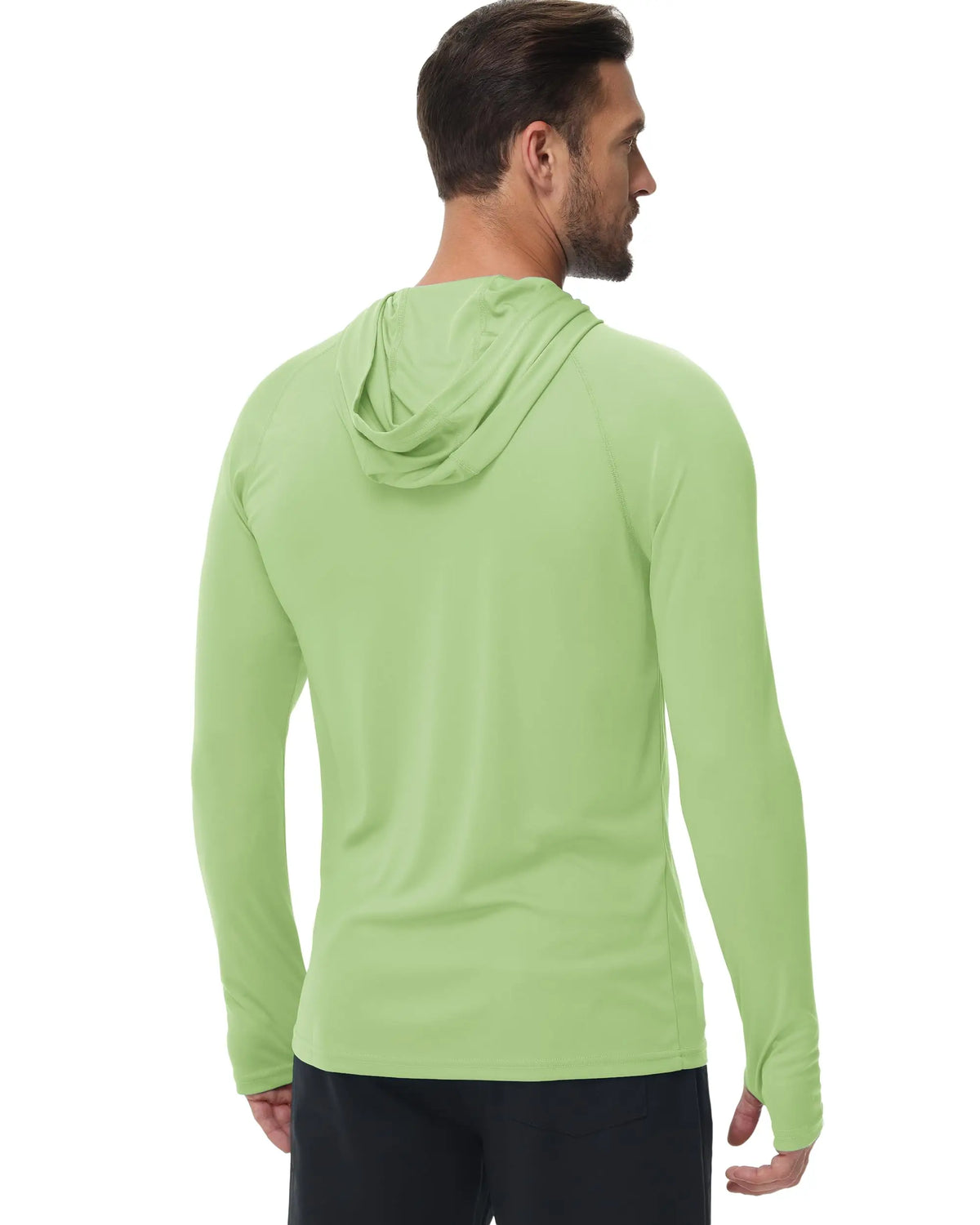 Men's UPF 50+ Sun Protection Hoodie Shirt Long Sleeve Quick Dry/Fishing Shirt Lightweight Outdoor Hiking Workout T-Shirt