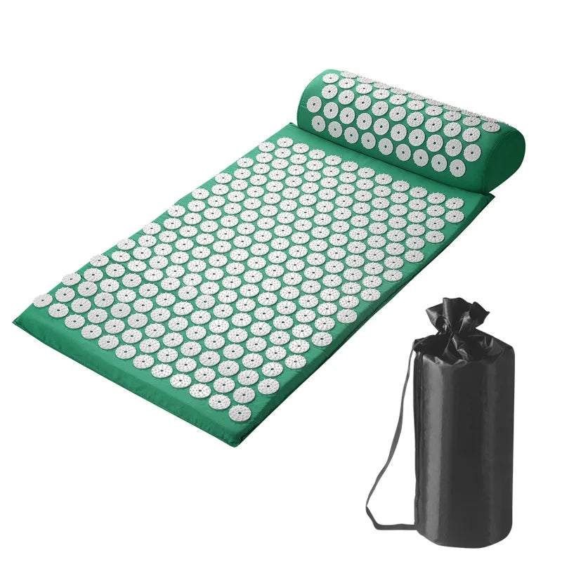Massager Mat Shakti Mat Massage Yoga Mat Acupressure Relieve Stress/Back Body Pain Spike Mat Acupuncture Massage Cushion
