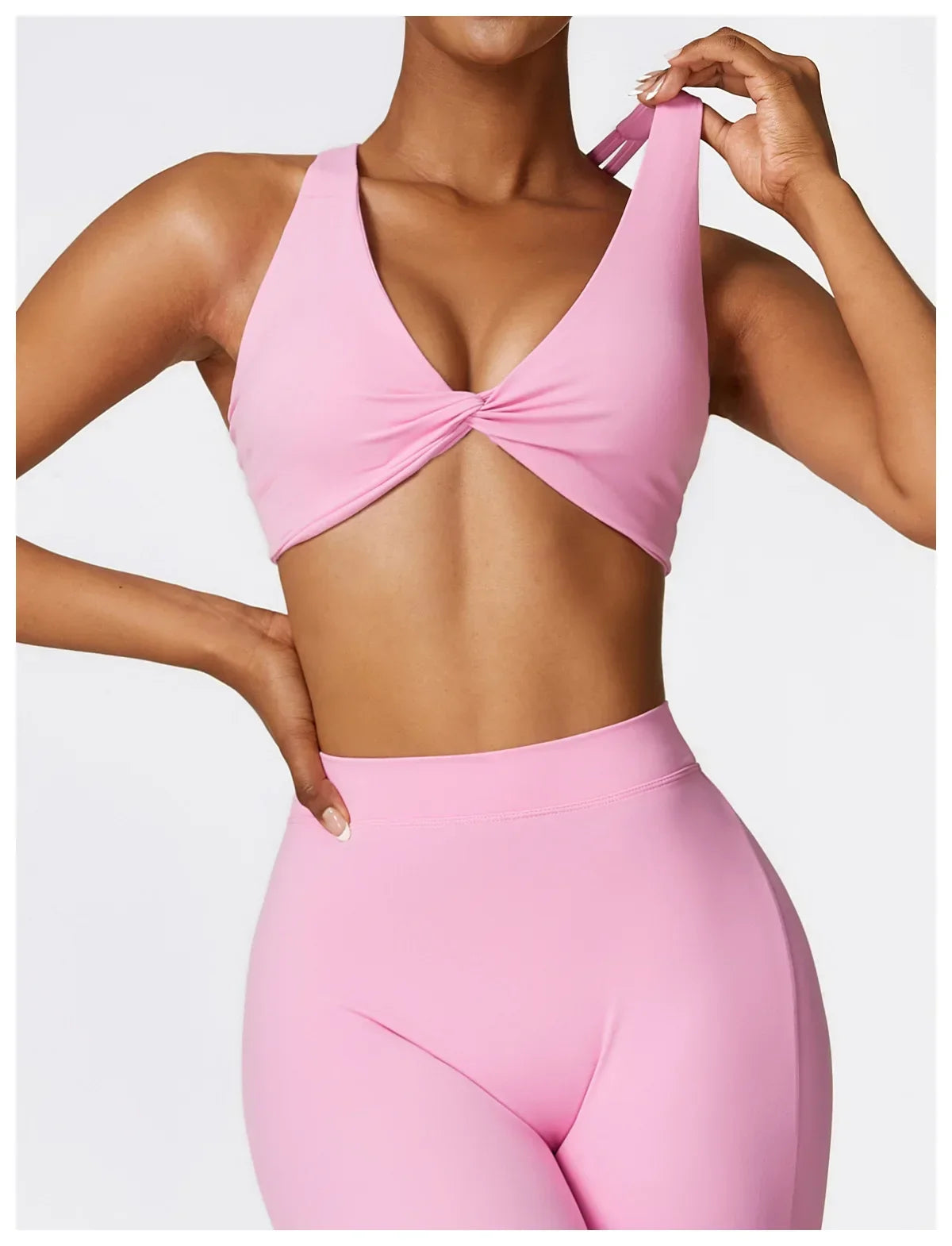 Push Up Gym Tops Women Pleated Design Sports Bra Women Beauty/Cross Back Yoga Bras Running Yoga Clothes Fitness Workout Bra