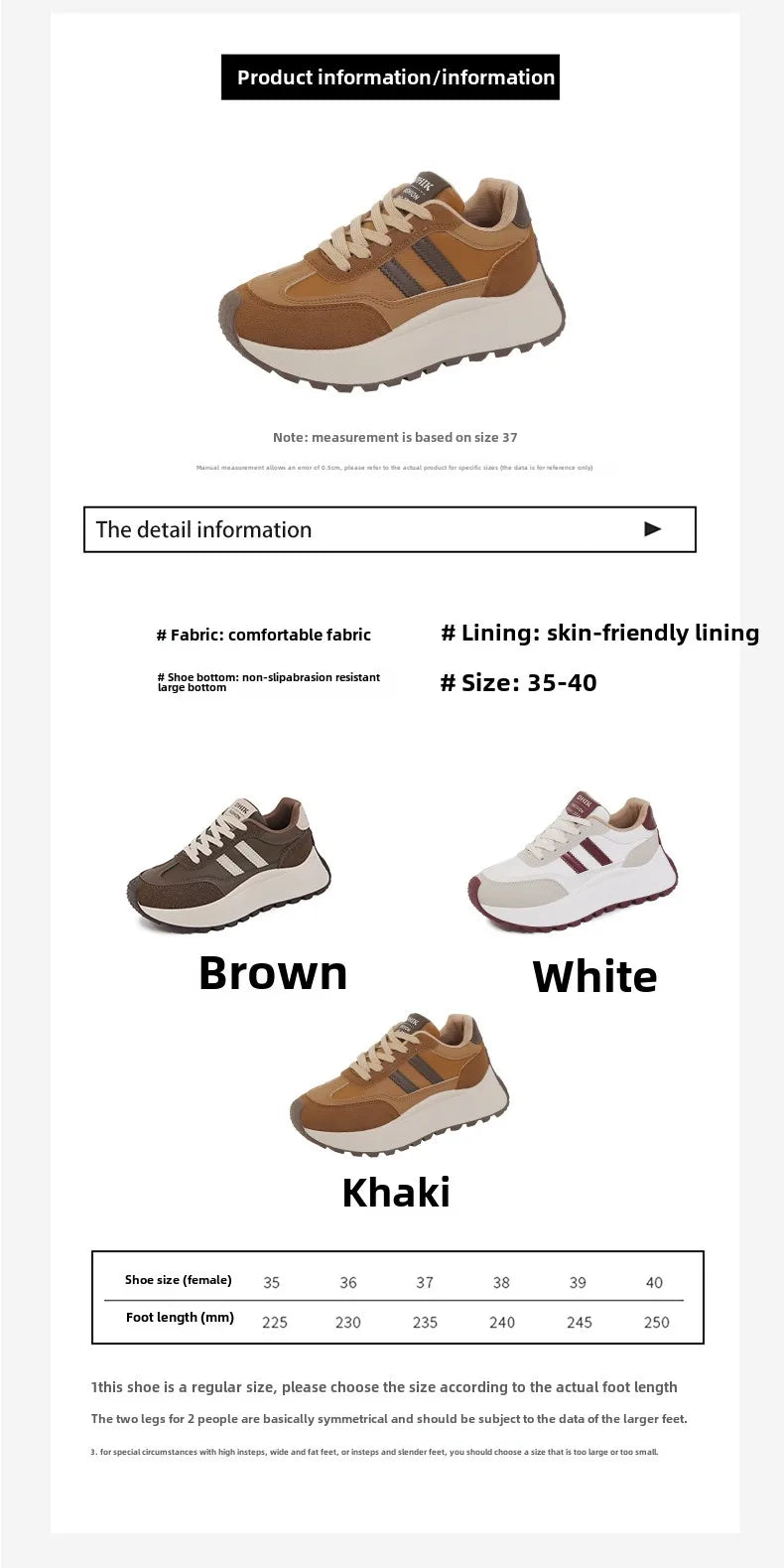 New Summer Autumn Women's Shoes With Thick Sole Casual Board Shoes/Spliced Sports Leather Surface Shoes For Students