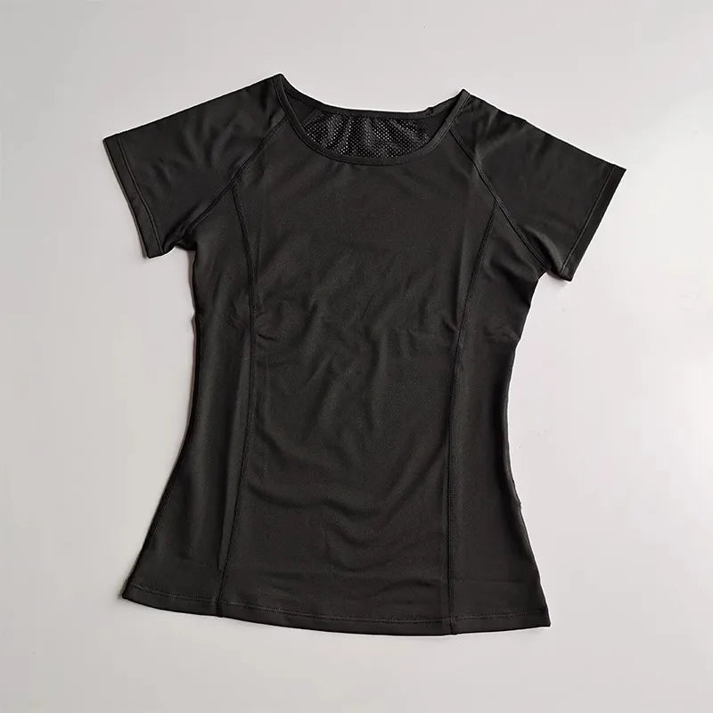 Outdoor Sports Shirt Sportswear Yoga Wear Women's Sports/T-Shirt Fitness Clothes Running Yoga Top Female Workout Tops T-shirt