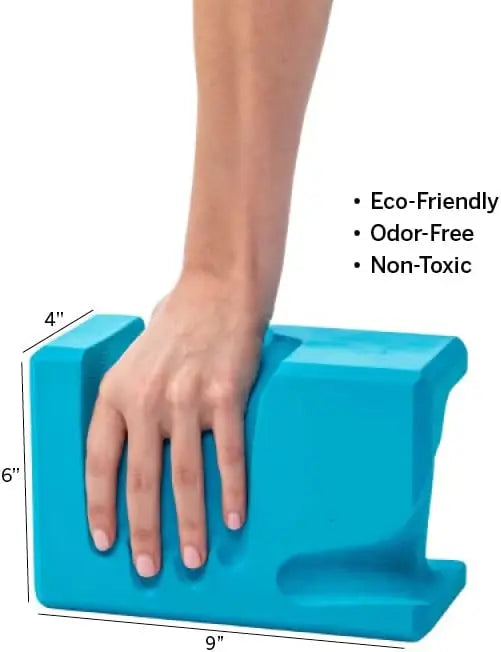 Yoga Blocks 2 Pack Hand-Shaped Blocks/Enhances Comfort Stability EVA Foam Accessories Set