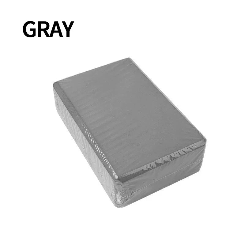 1PCYoga Building Blocks Cubes Pilates Bricks Reinforcement Sport Yoga Supplies/Exercise Home Exercise Equipment Fitness Block