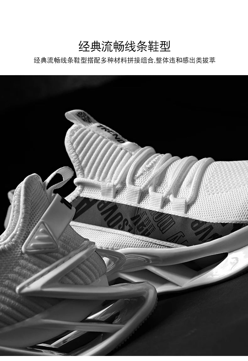 Casual Breathable Men's Sneakers Luxury Trainer Race Shoes/Fashion Running Tennis for Men