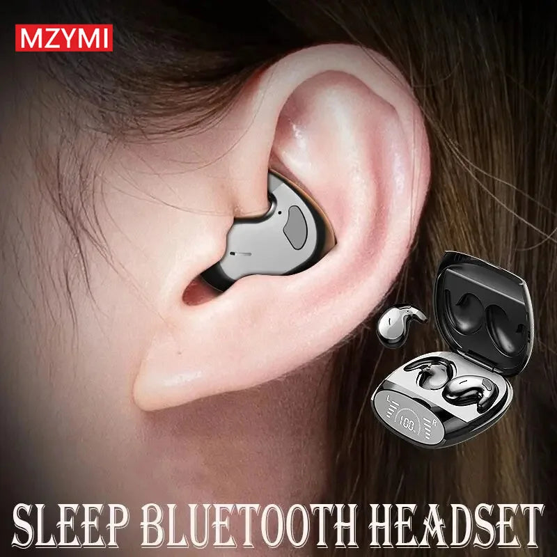 MZYMI Invisible Sleep Wireless Earphone MD528 TWS Bluetooth Earbuds/Noise Cancelling Headphones In Ear Sleeping Headset