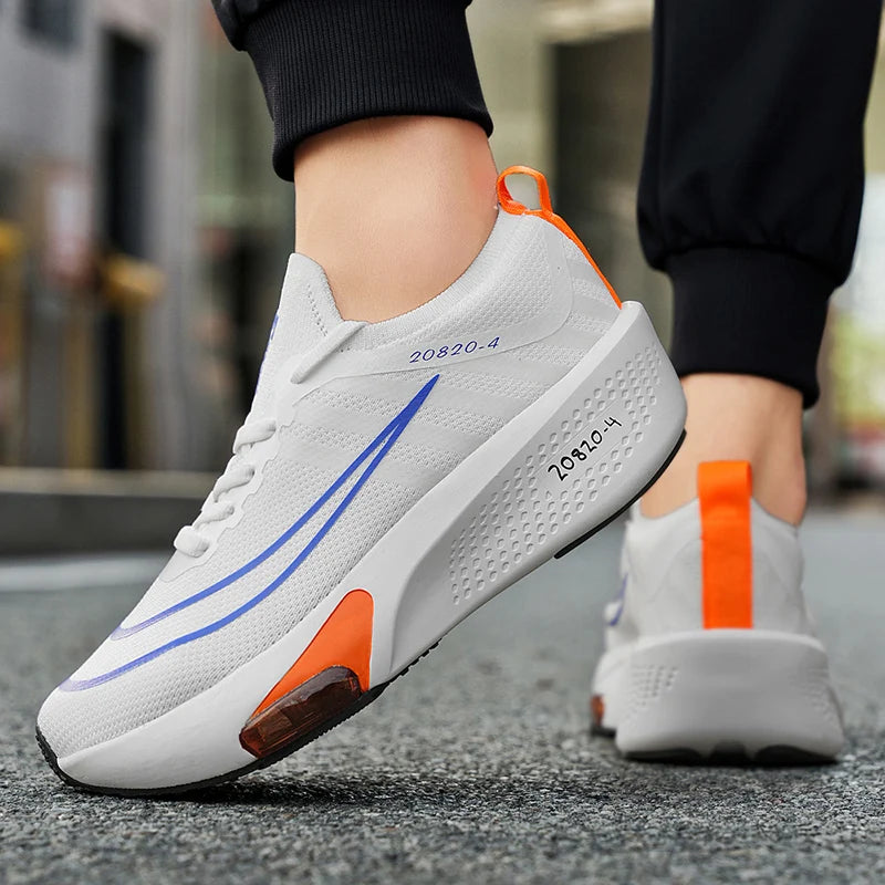 Sports Shoes for Men Fashion Cushioned Sneakers/Breathable Casual Student Sports Running Shoes