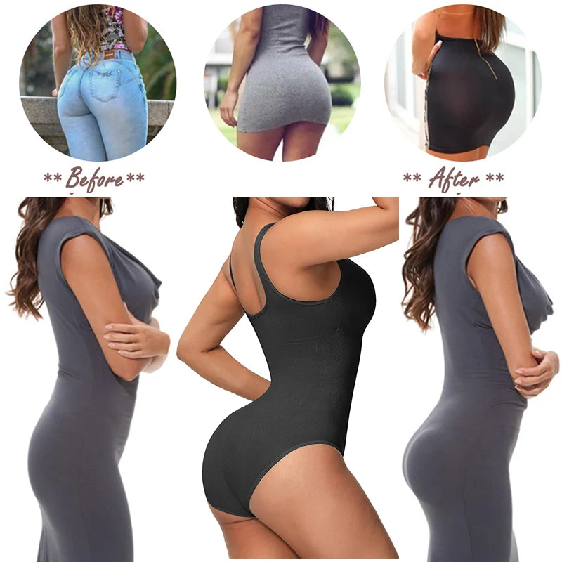 Shapewear Corset Bodysuit for Women/Tummy Control Shapewear V-Neck Slimming Tank Tops