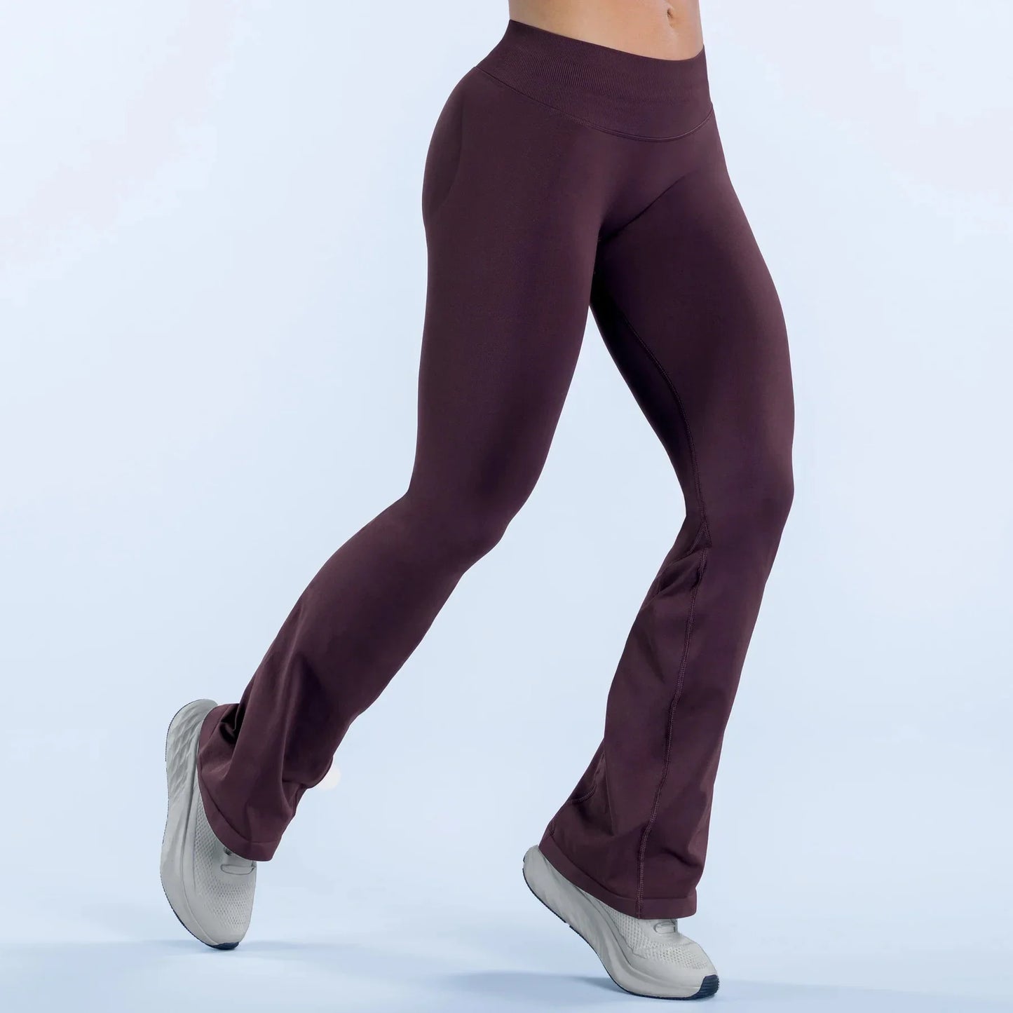 NCLAGEN Flares Gym Clothes Woman Seamless Pilates Yoga Leggings/Scrunch Booty Peach Hip Lifting Fitness Workout Sports Pants