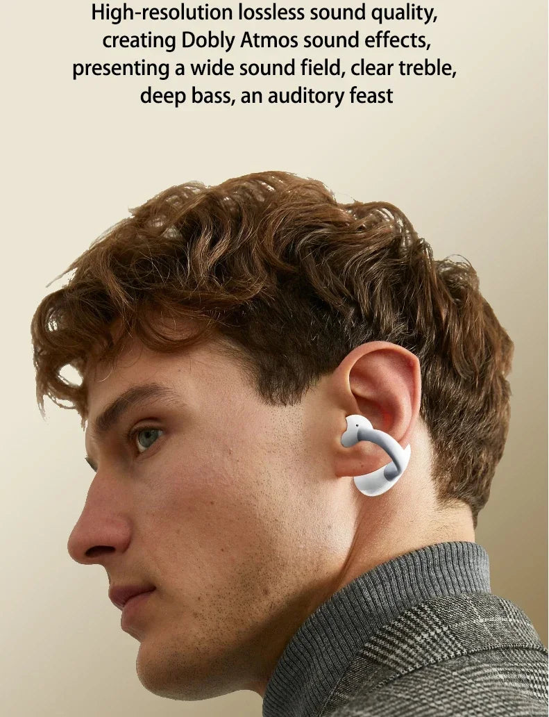 Acer OHR206 Clip-on OWS Bluetooth Ear phones IP5 Waterproof/Dolby Sound Quality AAC/SBC Wireless Sports Bluetooth 5.4 Headphones