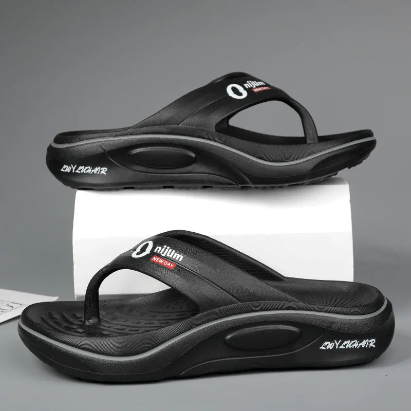 Men's Slippers Flip Flops Outdoor Indoor Comfortable Soft Slides/Casual Shoes Men Beach Sandals Outdoor Men Home Slippers