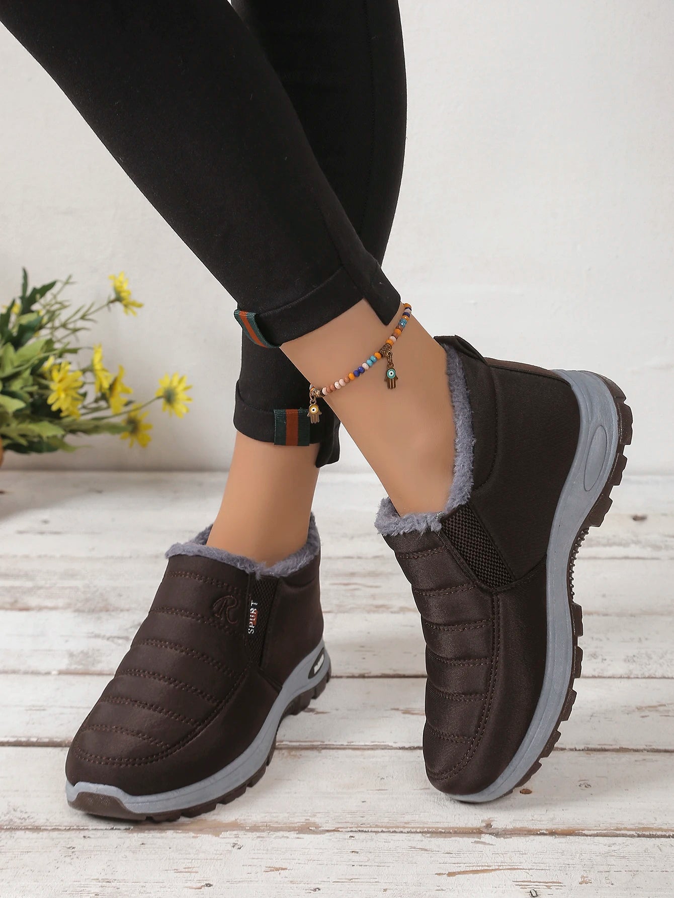 Women's shoes Autumn winter Casual cotton Warm/Wear Resistant Chunky Sole Affordable Free shipping