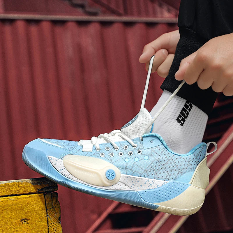 Unisex Basketball Shoes High-Quality Mesh Breathable Fashion/Summer Sports Shoes Shock-Absorbing Teen Basketball Boots