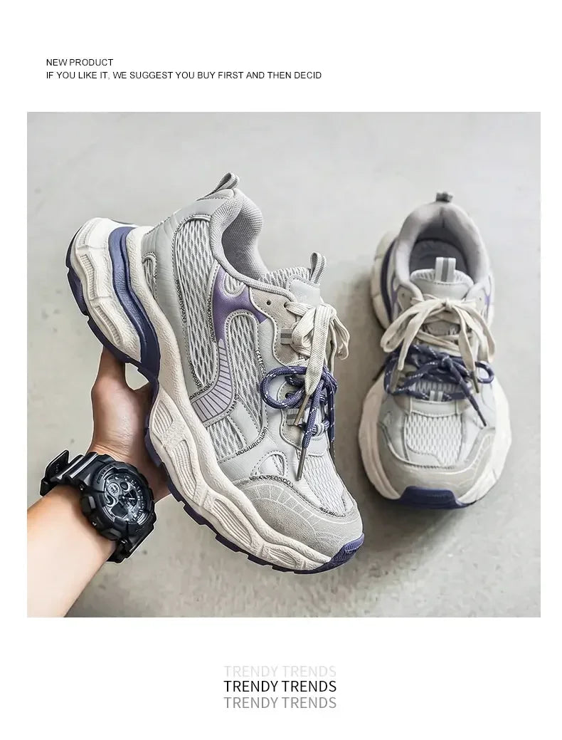 2026 New Fashion Chunky Sneakers Women Versatile Casual Trendy/Platform Sports Footwear Shoes