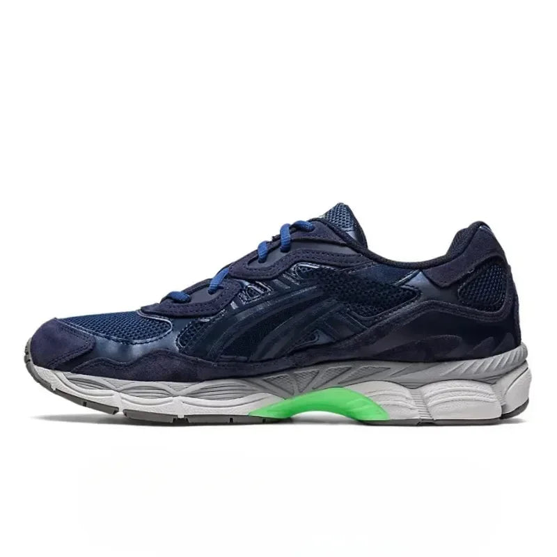 NYC Gel Designer Sneakers Men's Running Graphite Grey Black/Hidden NY Ink Ivory Mid Sheet Rock Indigo Men Shoes