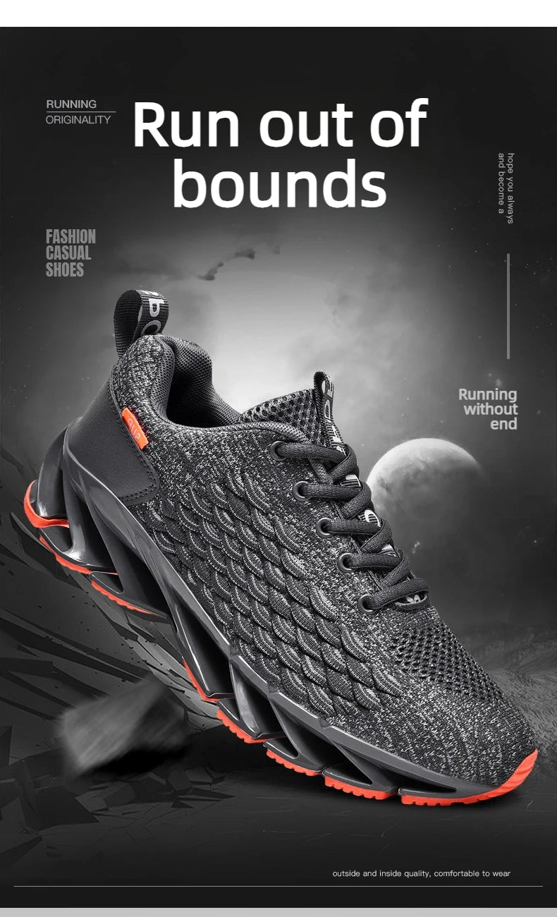 Fashion Men Running Shoes Comfort Men's Walking Sneakers Breathable/Casual Shoes Non-Slip Sports Shoes