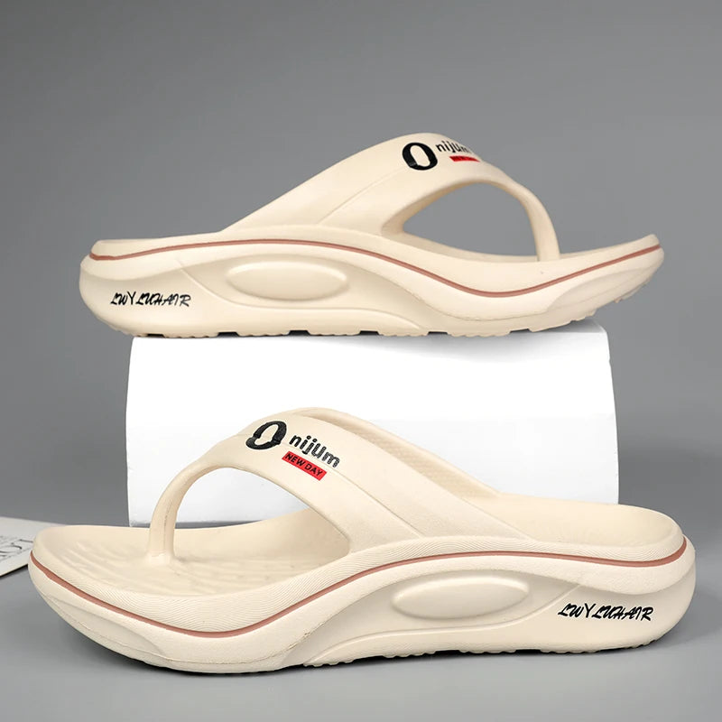 Men's Slippers Flip Flops Outdoor Indoor Comfortable Soft Slides/Casual Shoes Men Beach Sandals Outdoor Men Home Slippers