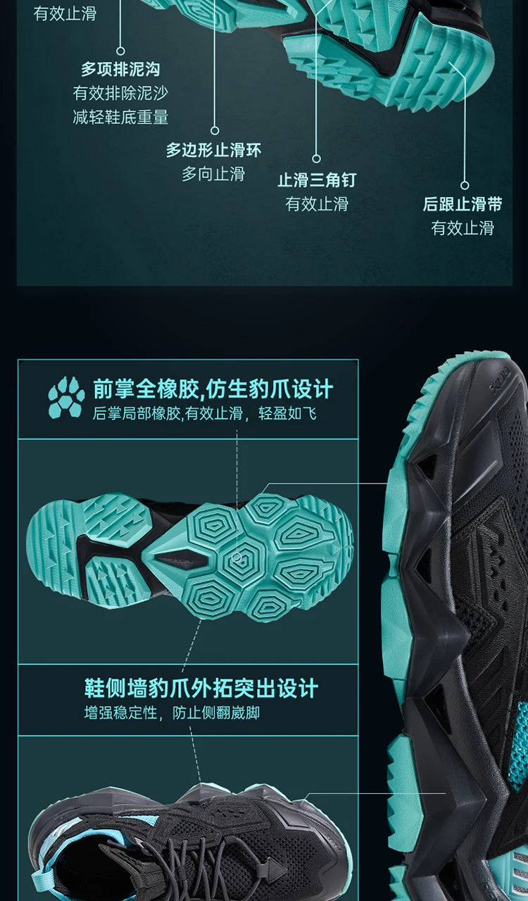 Rax Men Waterproof Hiking Shoes Breathable Hiking Boots/Outdoor Trekking Sports Sneakers Tactical Shoes