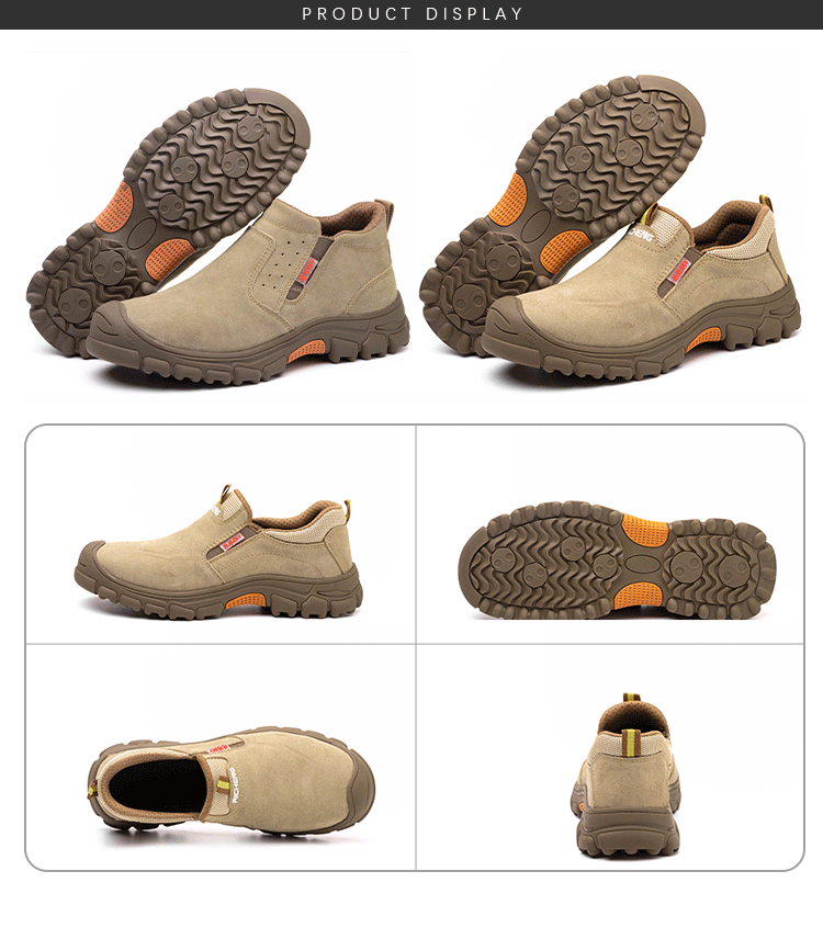 Men Work Shoes Breathable Work Sneakers Composite Toe Safety Shoes/Anti-Puncture Indestructible Shoes Welders Safety Boots