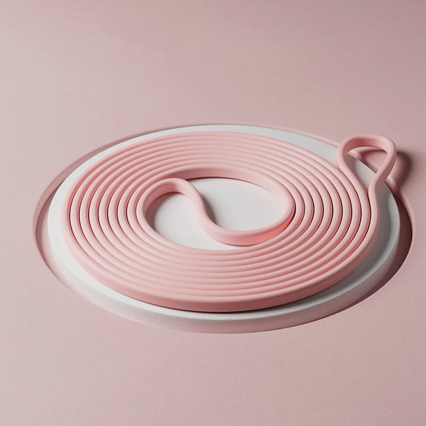 WOSWEIR-Ladies Silicone Fitness Stretch Band for Yoga Resistance Training/Tensile Stretching Pull-Up Assisted Exercise Band