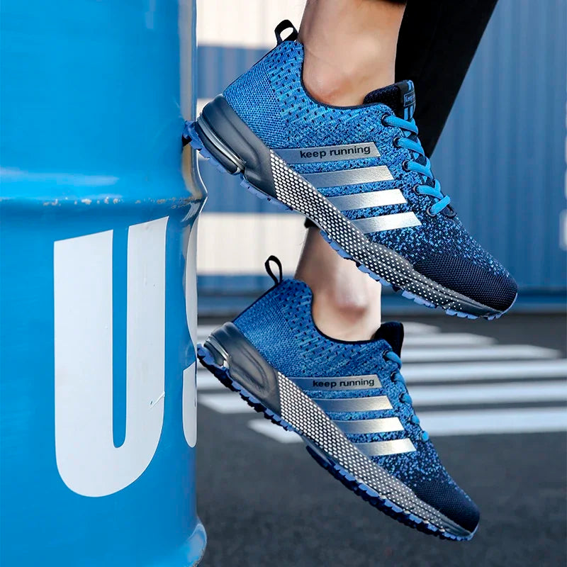 New men's flying mesh surface spring summer breathable/casual sports shoes flat vulcanized couple running