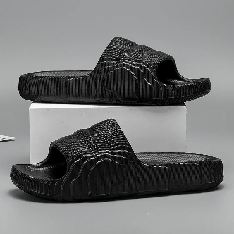 Luxury Man Sandal for Men Brand Men's Shoes White Sandals Flat/Men's Soft Sandal Summer Shoes Sale Slippers