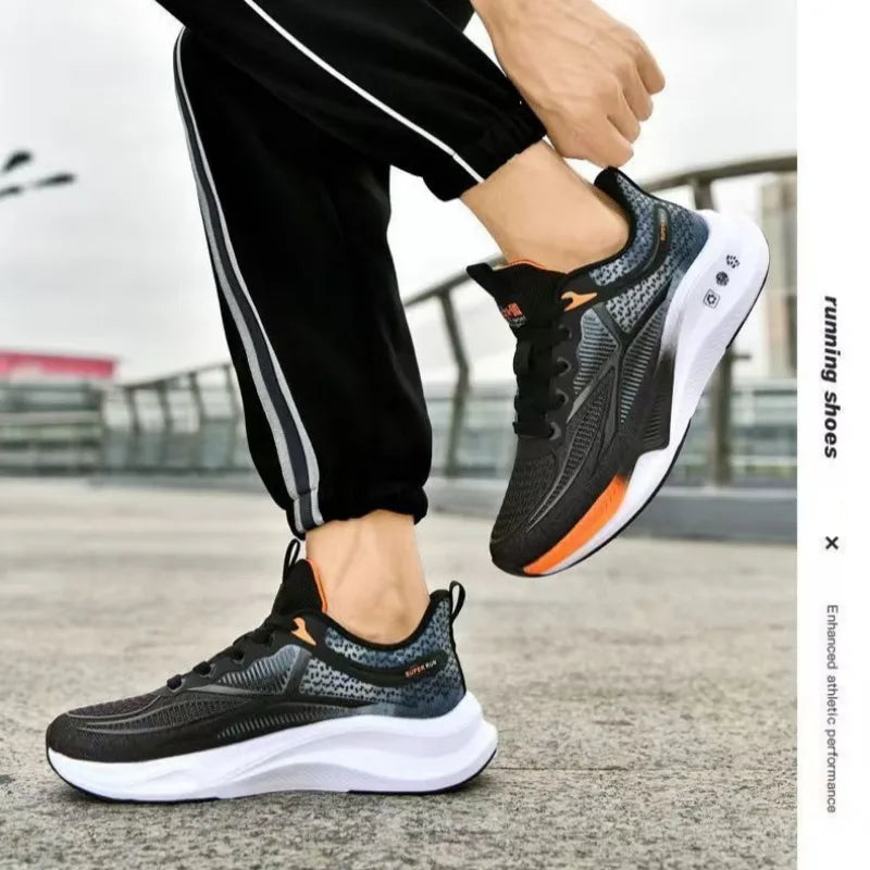 Cheap Summer Men Breathable Sport Shoes Professional No Slip/Damping Men Running Sneakers Luxury Tennis Training Shoes