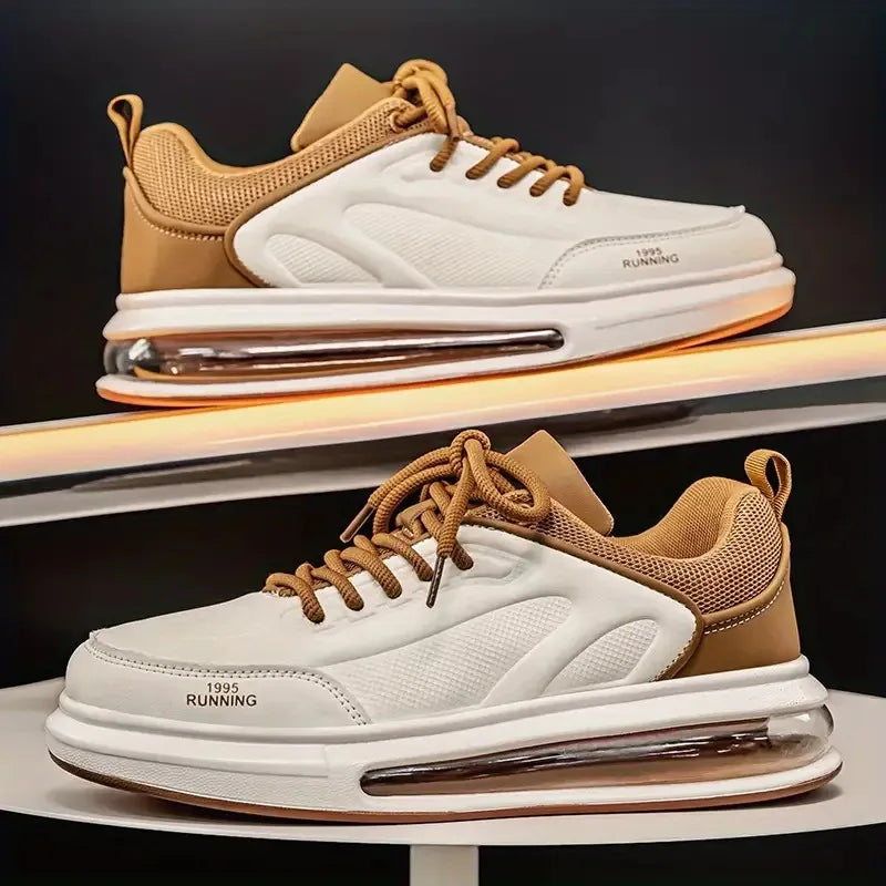 Men's fashionable street skate shoes couple's style comfortable/anti-slip laced casual sports shoes, suitable for men's outdoor