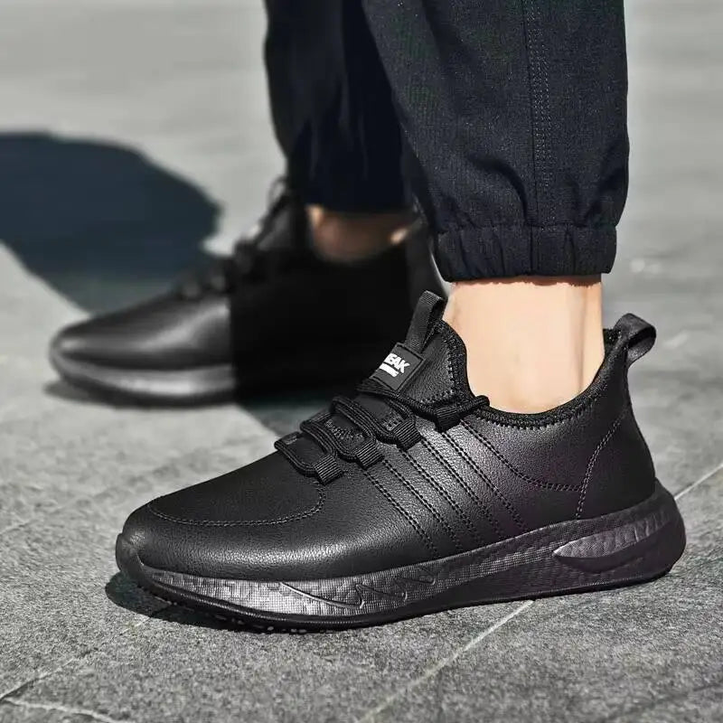 Hotel Four Season New Light Plus Size Men's Work/Waterproof Non-Slip Oil-Proof Chef Career Casual Shoes