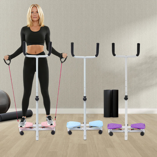 Waist Twisting Fitness Tool Waist Twister Board Ab Twist Board/Home Gym Exercise Twist Board with Handrail