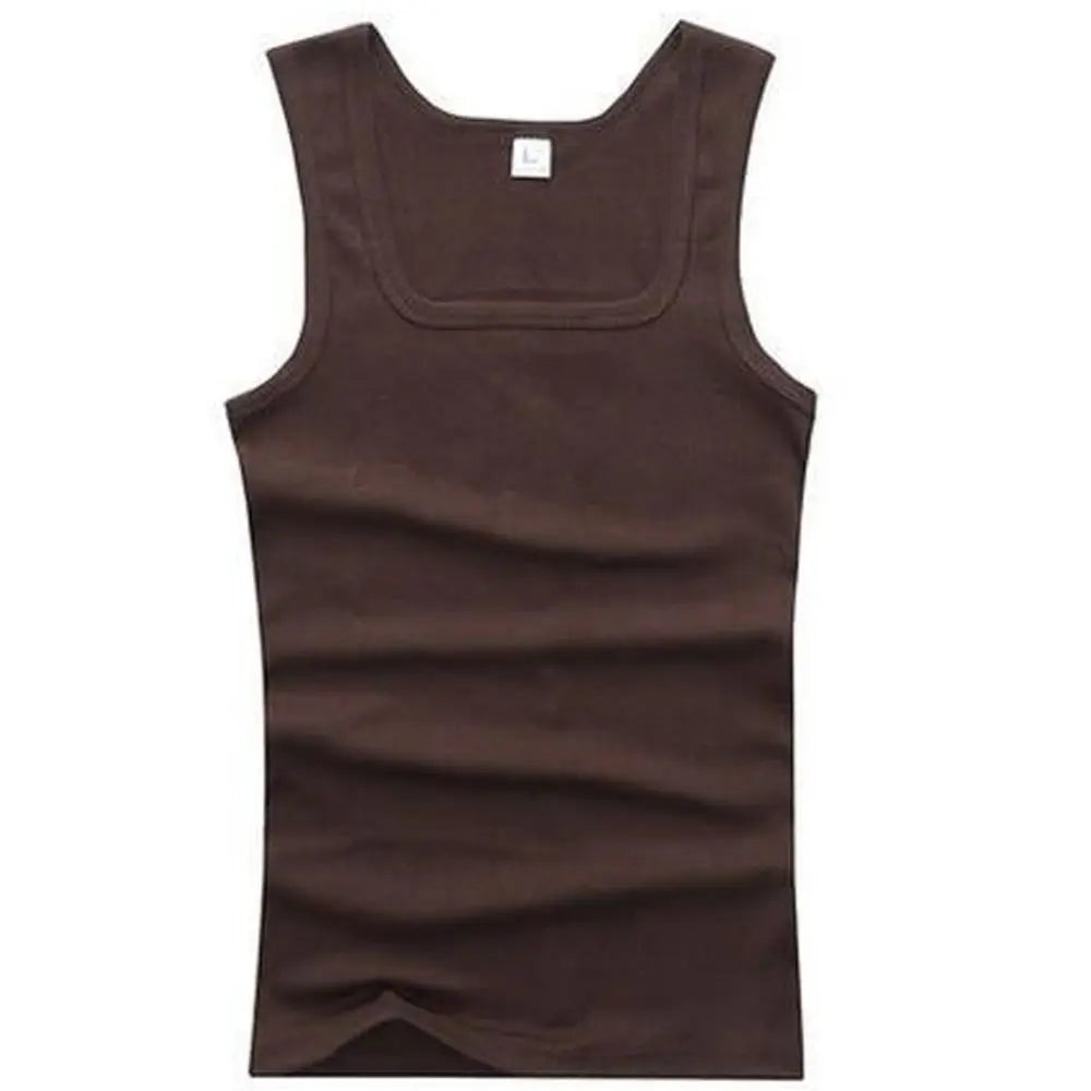 Hot Sale Summer Male clothes Women Basic Elastic tank top/Pure Cotton Sleeveless Men's t-shirt Bodybuilding Fitness T-shirt