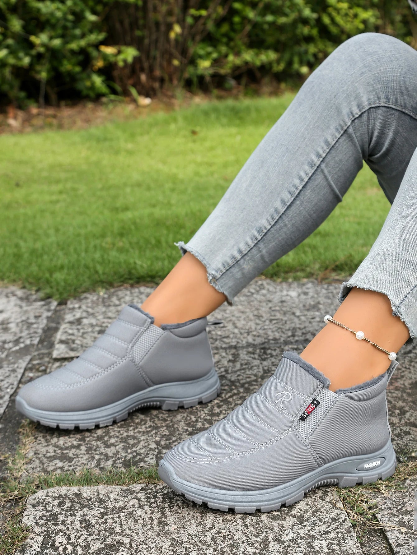 Women's shoes Autumn winter Casual cotton Warm/Wear Resistant Chunky Sole Affordable Free shipping
