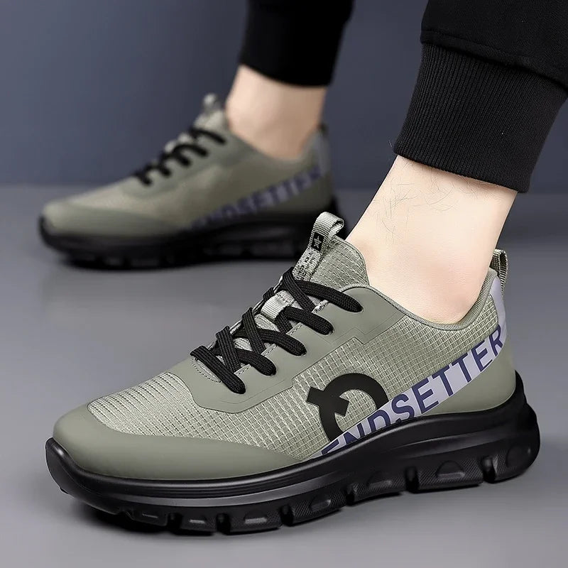 Men Sports Shoes Luxury Casual Sneakers Mesh Running Shoes Summer/Lightweight Platform Fashion Basketball Walking Shoes for Men